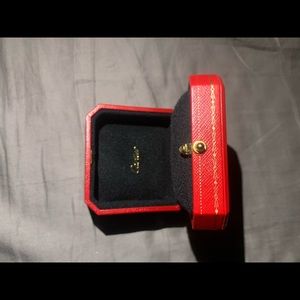 Cartier ring box